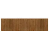 Vidaxx tapis rectangulaire 80x300 cm bambou marron