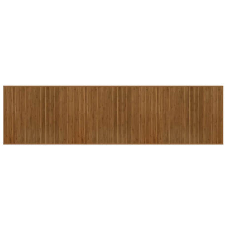 Vidaxx tapis rectangulaire 80x300 cm bambou marron