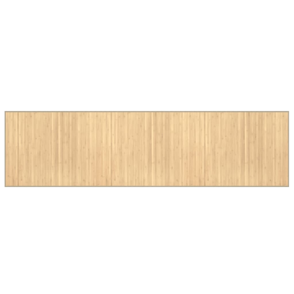 Vidaxl Dujan prostokątny 80x300 cm Bamboo Light Natural