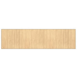 Vidaxl rug rectangular 80x300 cm bamboo light natural