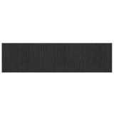 VidaXL Tapis rectangulaire 80x300 cm bambou gris