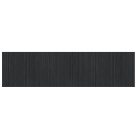 VidaXL Tapis rectangulaire 80x300 cm bambou gris