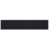 Vidaxx tapis rectangulaire 80x400 cm bambou noir
