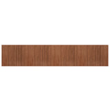 Vidaxl rug rechteckeg 80x400 cm bamboo Brown