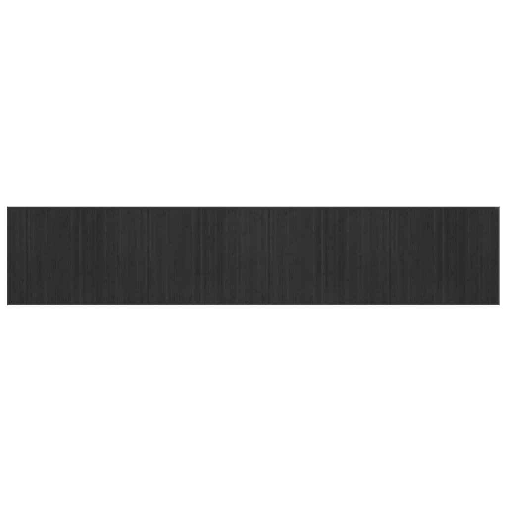 Vidaxx tapis rectangulaire 80x400 cm bambou gris