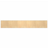 Vidaxl Rug Rectangular 80x500 cm Bambu Light Natural