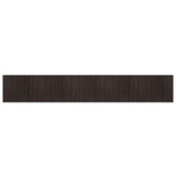 Vidaxx tapis rectangulaire 80x500 cm bambou marron foncé