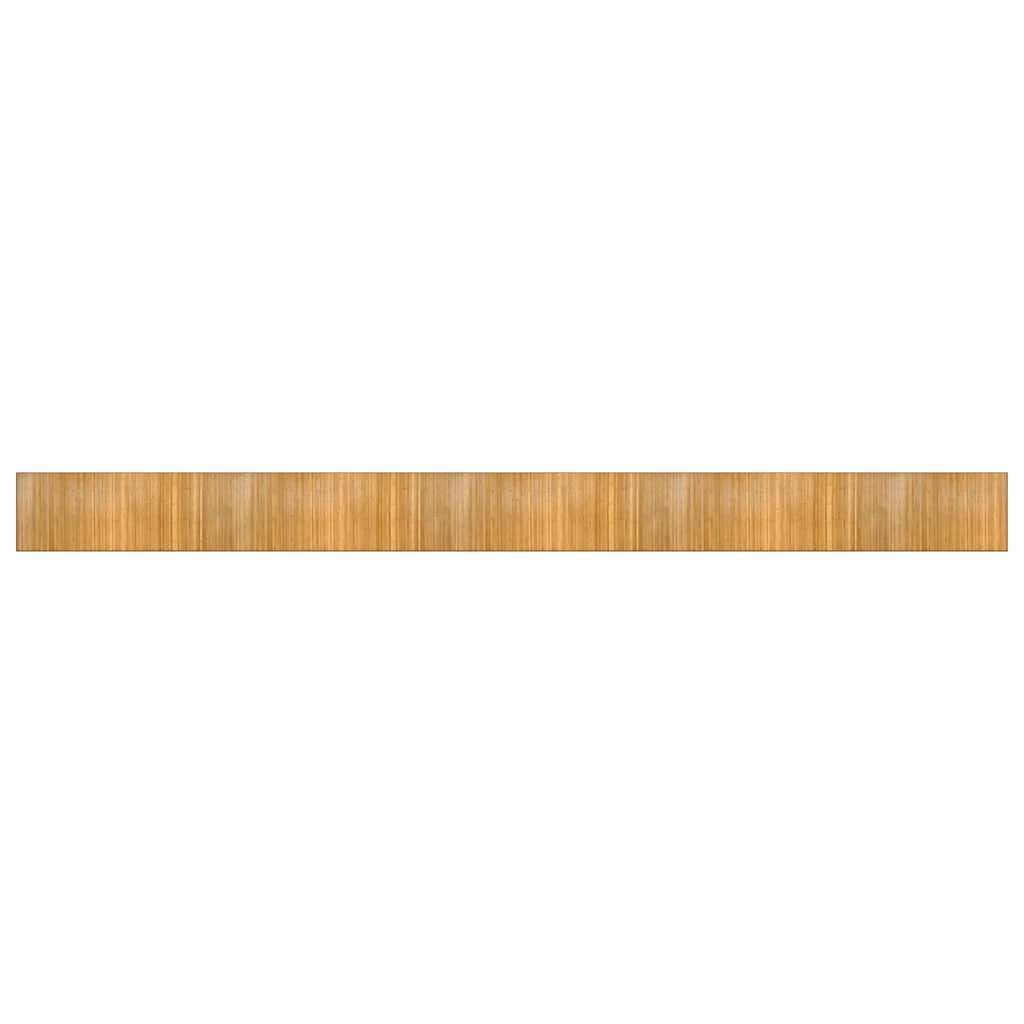 Vidaxx tapis rectangulaire 80x1000 cm bambou naturel