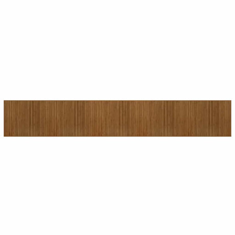 Vidaxx tapis rectangulaire 80x1000 cm bambou marron