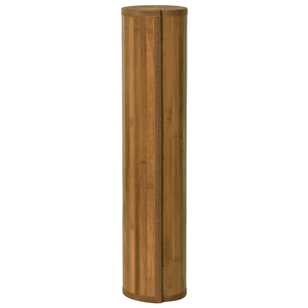Vidaxx tapis rectangulaire 80x1000 cm bambou marron