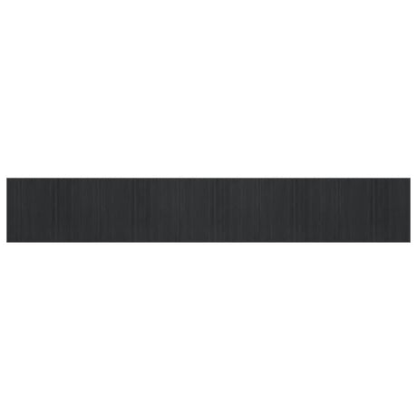 Vidaxx tapis rectangulaire 80x1000 cm bambou gris
