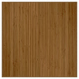 Vidaxx tapis carré 100x100 cm bambou marron