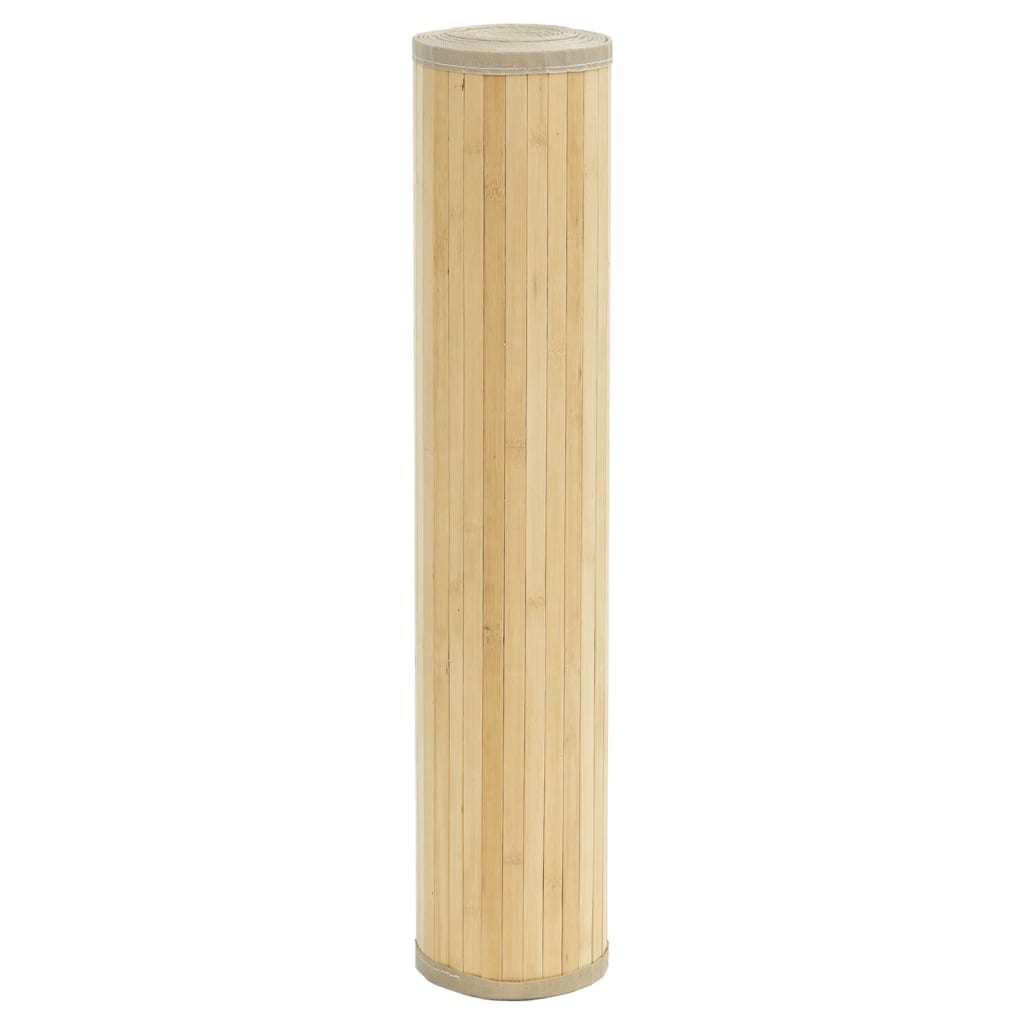 Vidaxl Duj Square 100x100 cm Bamboo Light Natural