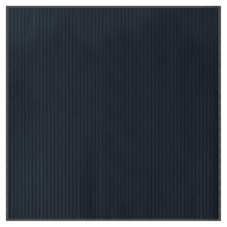 Vidaxx tapis carré 100x100 cm bambou gris