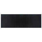 Vidaxx tapis rectangulaire 100x300 cm bambou noir