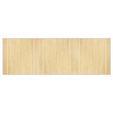 Vidaxx tapis rectangulaire 100x300 cm bambou naturel clair