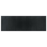 Vidaxx tapis rectangulaire 100x300 cm bambou gris