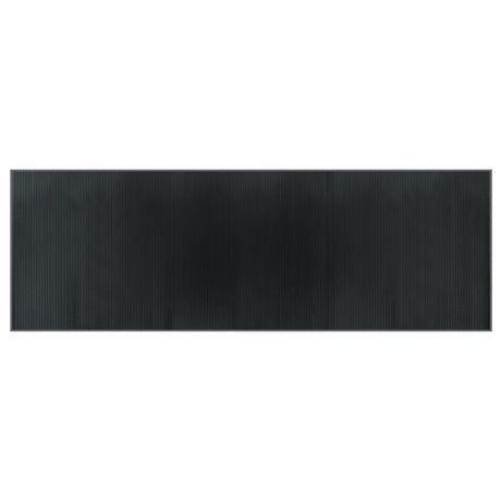 Vidaxx tapis rectangulaire 100x300 cm bambou gris