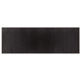 Vidaxx tapis rectangulaire 100x300 cm bambou marron foncé