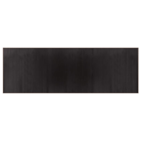 Vidaxx tapis rectangulaire 100x300 cm bambou marron foncé