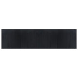 Vidaxx tapis rectangulaire 100x400 cm bambou noir