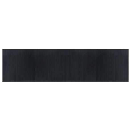 Vidaxx tapis rectangulaire 100x400 cm bambou noir