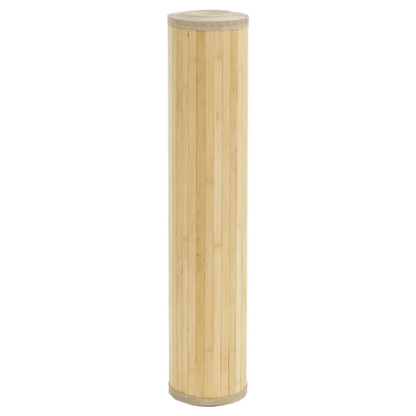 Vidaxx tapis rectangulaire 100x400 cm bambou naturel clair