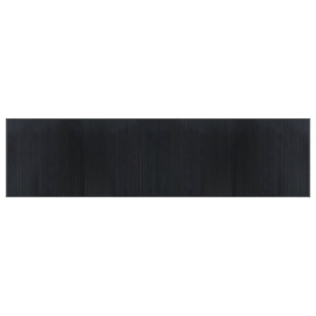 Vidaxx tapis rectangulaire 100x400 cm bambou gris
