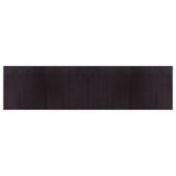 Vidaxx tapis rectangulaire 100x400 cm bambou marron foncé
