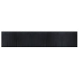Vidaxx tapis rectangulaire 100x500 cm bambou noir