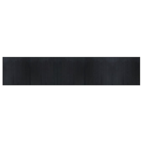 Vidaxx tapis rectangulaire 100x500 cm bambou noir