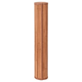 Vidaxx tapis rectangulaire 100x500 cm bambou marron