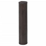 Vidaxx tapis rectangulaire 100x500 cm bambou marron foncé