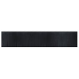 Vidaxx tapis rectangulaire 100x1000 cm bambou noir