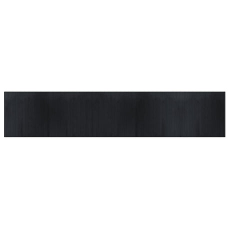 Vidaxx tapis rectangulaire 100x1000 cm bambou noir