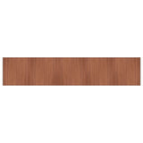 Vidaxx tapis rectangulaire 100x1000 cm bambou marron