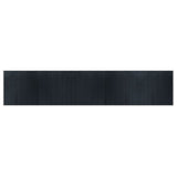 Vidaxx tapis rectangulaire 100x1000 cm bambou gris