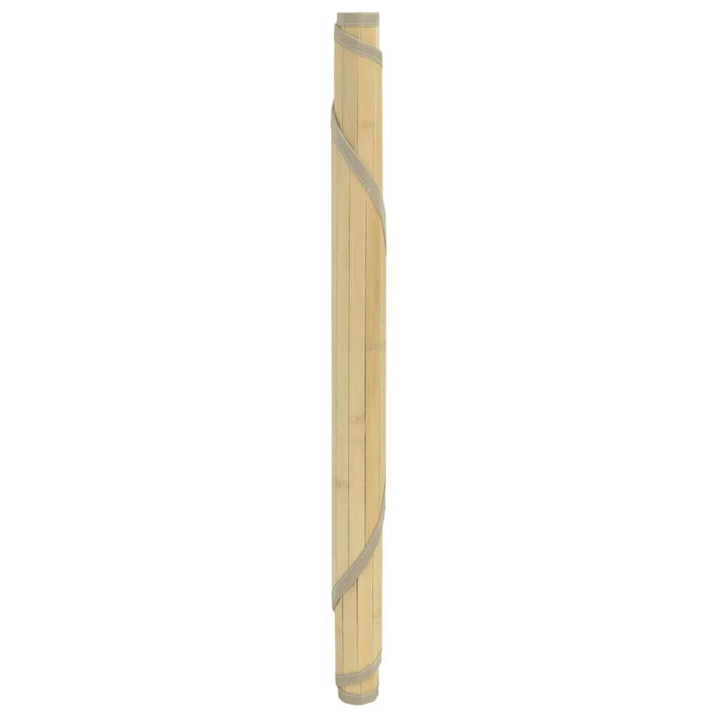 Tappeto Vidaxl intorno a 60 cm Bamboo Light Natural