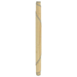 VidaXL tapis rond 80 cm bambou naturel clair