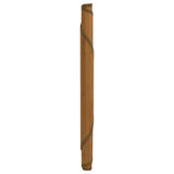 VidaXL Tapis rond 100 cm bambou marron
