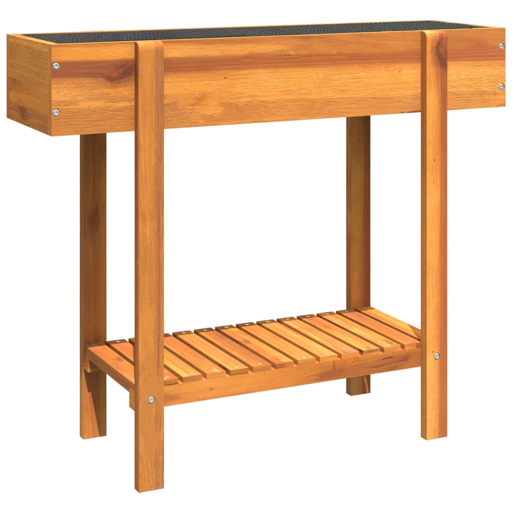 Vidaxx jardinière surélevée 90x30x75 cm en bois d'acacia massif