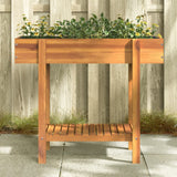Vidaxx jardinière surélevée 90x30x75 cm en bois d'acacia massif
