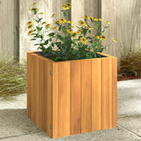 Jardinière Vidaxx 25x25x25 cm bois d'acacia massif