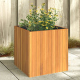Jardinière Vidaxx 45x45x45 cm bois d'acacia massif