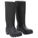 VidaXL bottes de pluie taille 40 PVC noir