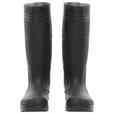 VidaXL bottes de pluie taille 40 PVC noir