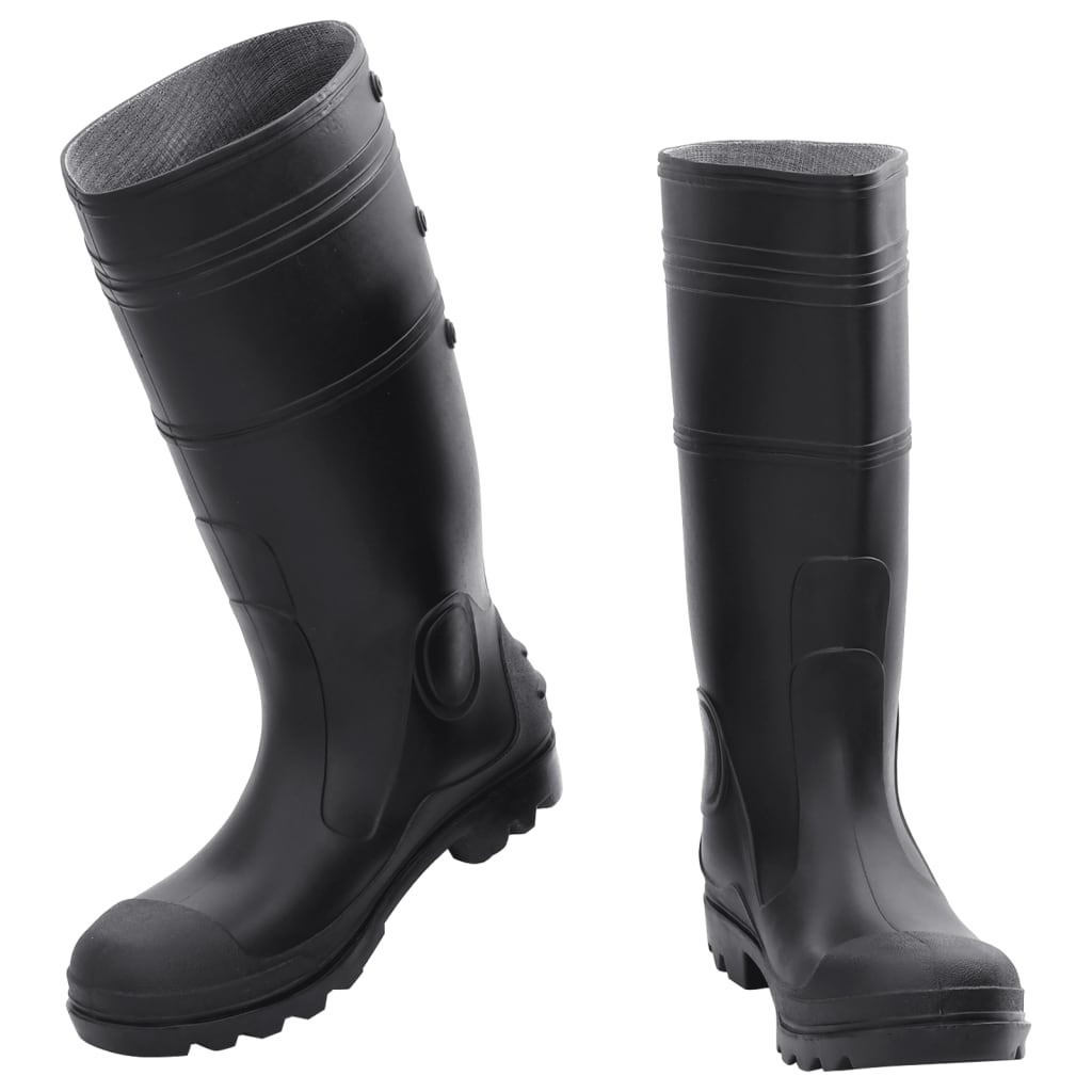 Vidaxl Rain Boots Størrelse 41 PVC Sort