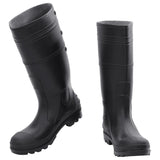 Vidaxl Rain Boots Storlek 41 PVC Black