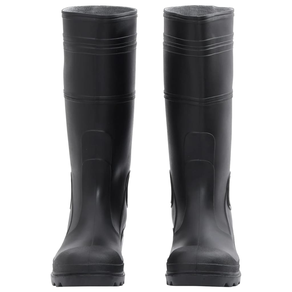 Vidaxl Rain Boots Størrelse 41 PVC Sort