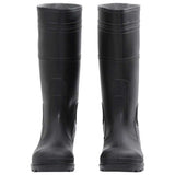 VidaXL bottes de pluie taille 42 PVC noir